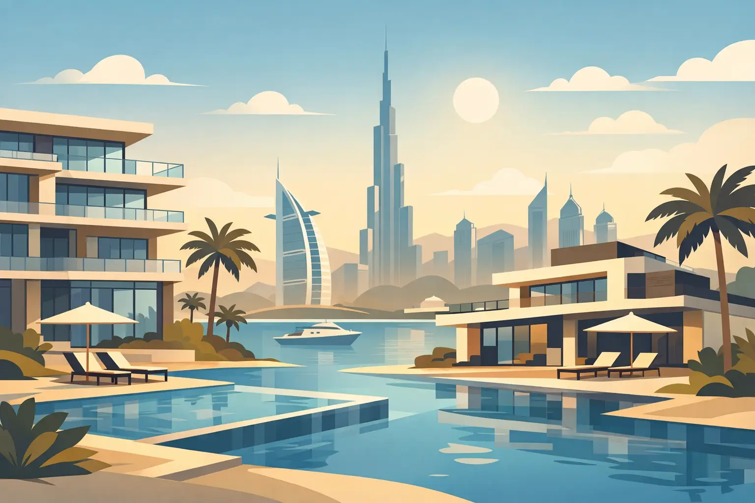 Luxury Apartments and Villas in Dubai