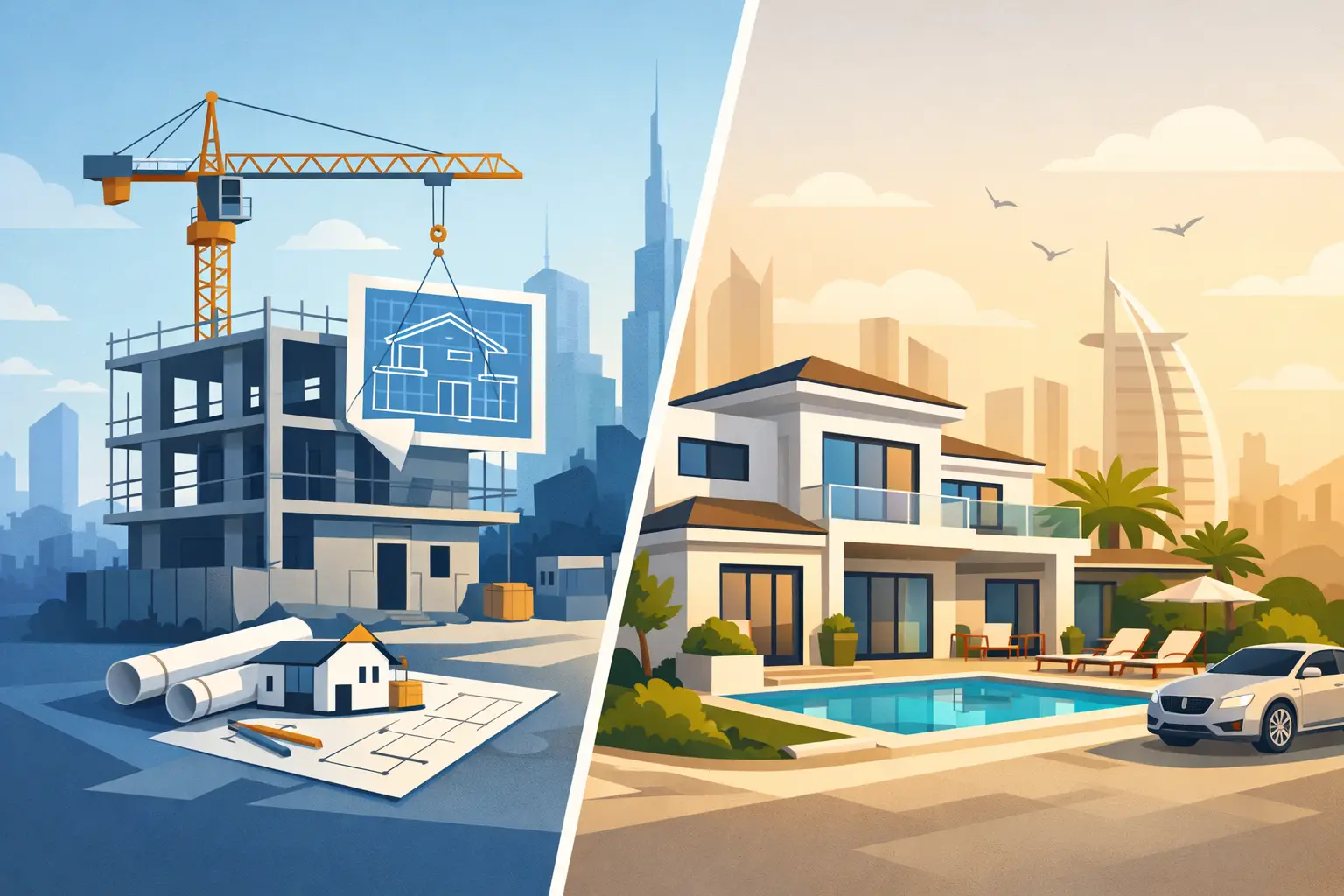 Off Plan Versus Ready Home in Dubai