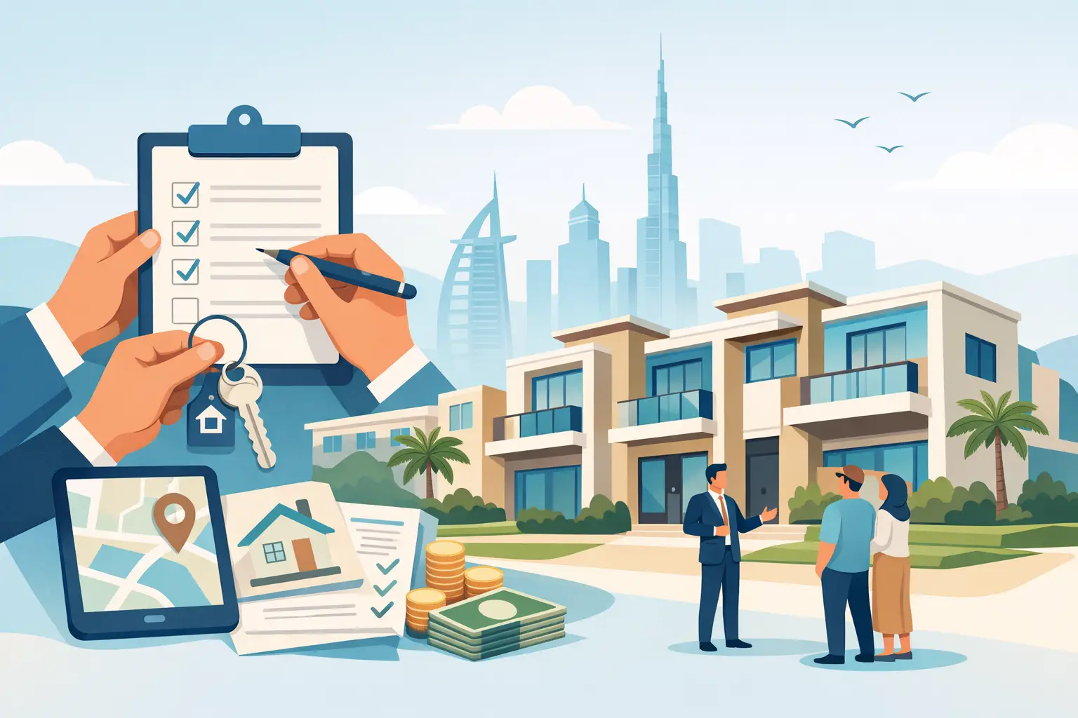 How to Rent a Townhouse in Dubai: 7 Steps