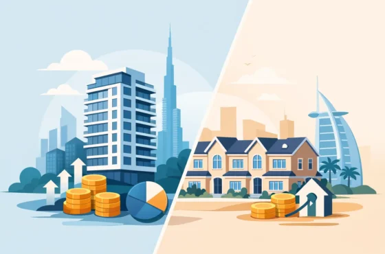 Apartment Versus Townhouse Investment in Dubai
