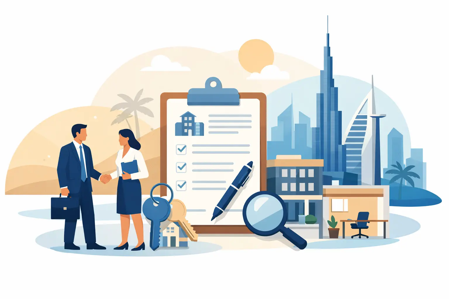 Commercial Leasing Process Guide for Dubai