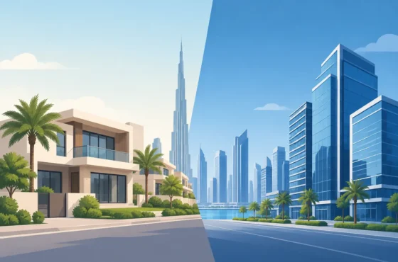 Residential Versus Commercial Property in Dubai