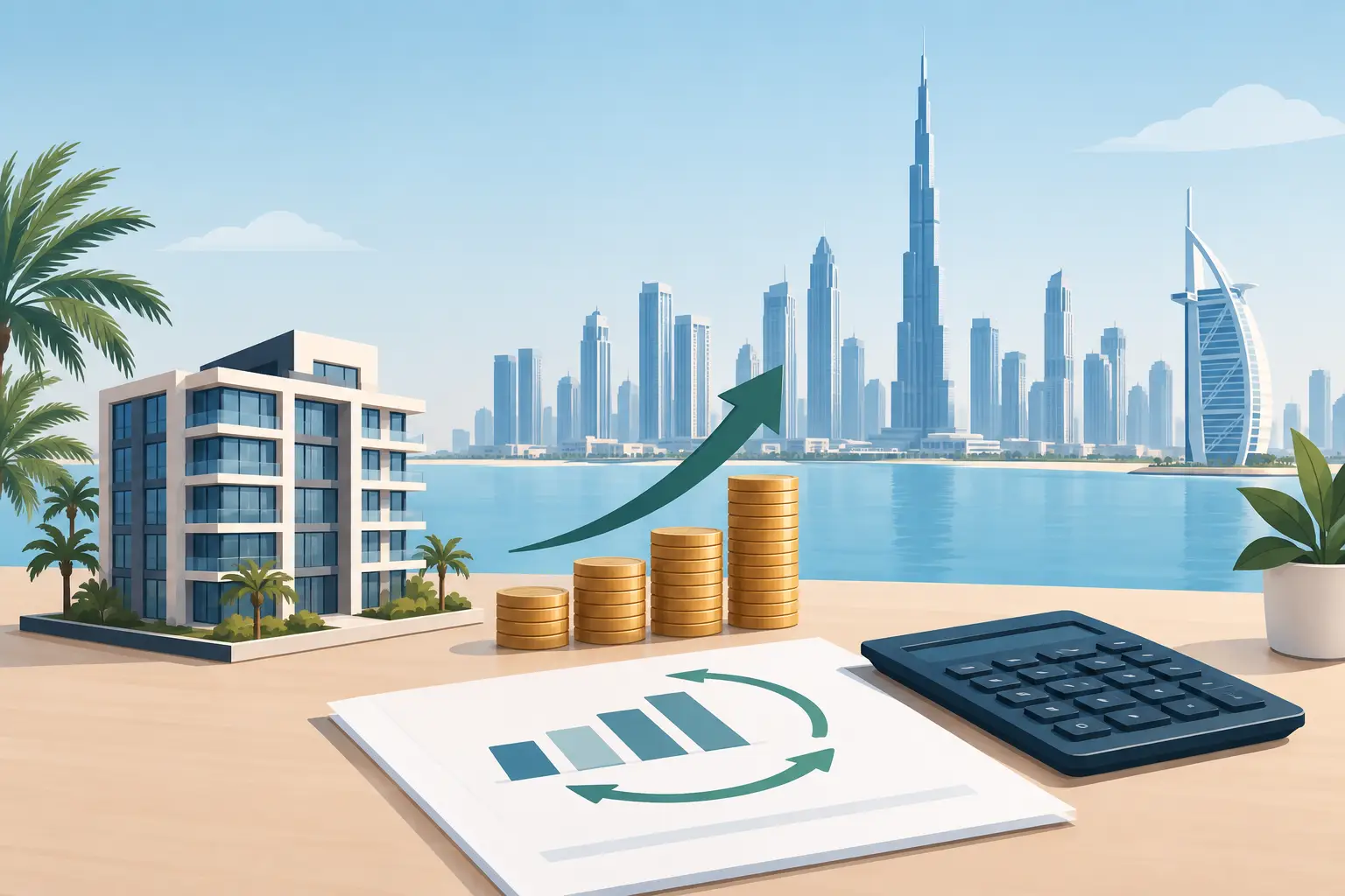 Investment Cashflow Calculation for Dubai Property